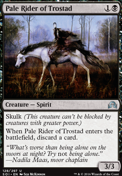 Pale Rider of Trostad feature for Spooky Ghosts (Budget tribal tournament)