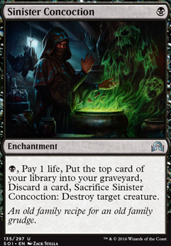 Featured card: Sinister Concoction