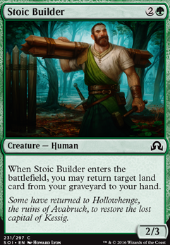 Featured card: Stoic Builder