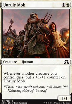 Featured card: Unruly Mob