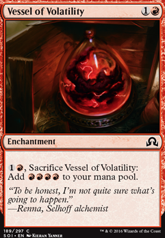 Vessel of Volatility feature for Young Pyromancer's Party of One