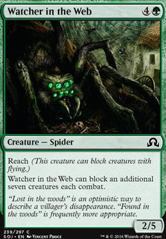 Featured card: Watcher in the Web