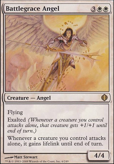 Battlegrace Angel feature for Isshin Double the Fun EDH