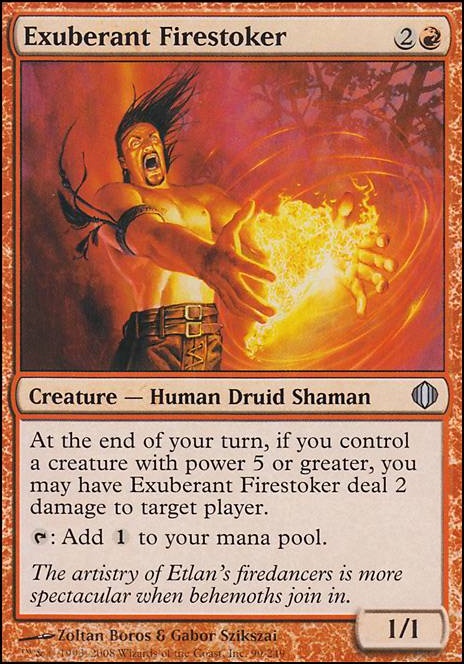 Featured card: Exuberant Firestoker