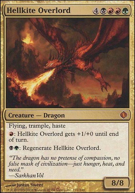 Hellkite Overlord feature for Jund Attack