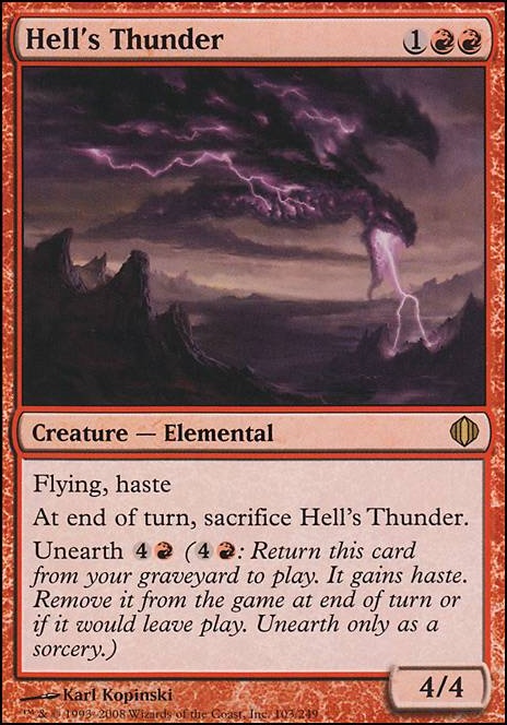 Featured card: Hell's Thunder