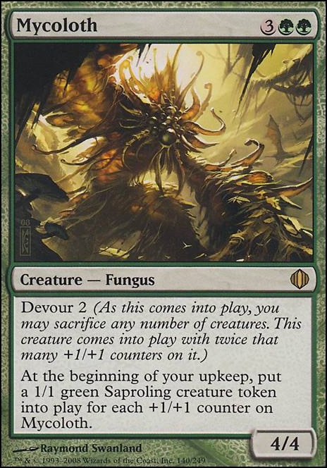 Mycoloth feature for Saproling Shenanigans (Budget)