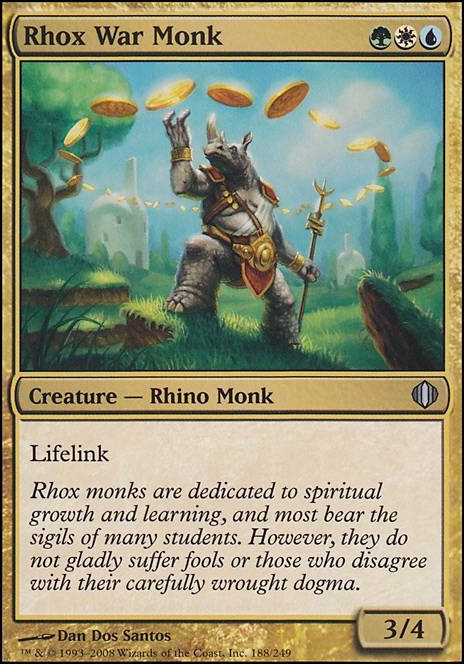 Featured card: Rhox War Monk