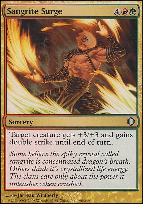 Featured card: Sangrite Surge