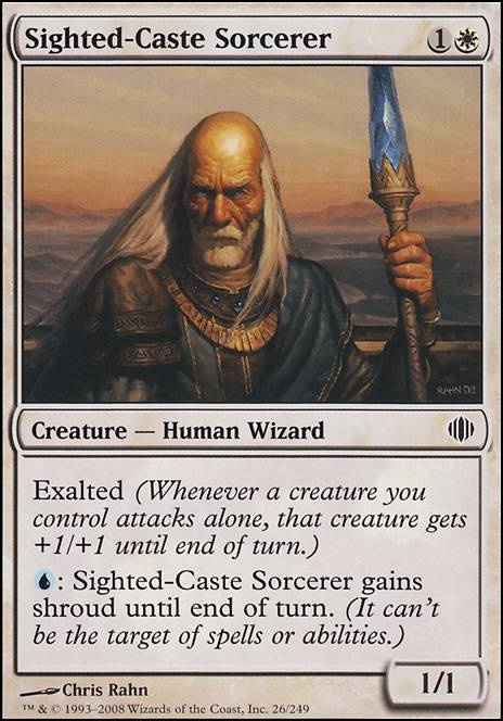 Featured card: Sighted-Caste Sorcerer