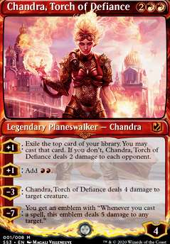Chandra, Torch of Defiance feature for Mono-Red Modern Final