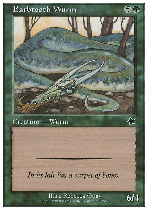 Barbtooth Wurm Barbtooth Wurm