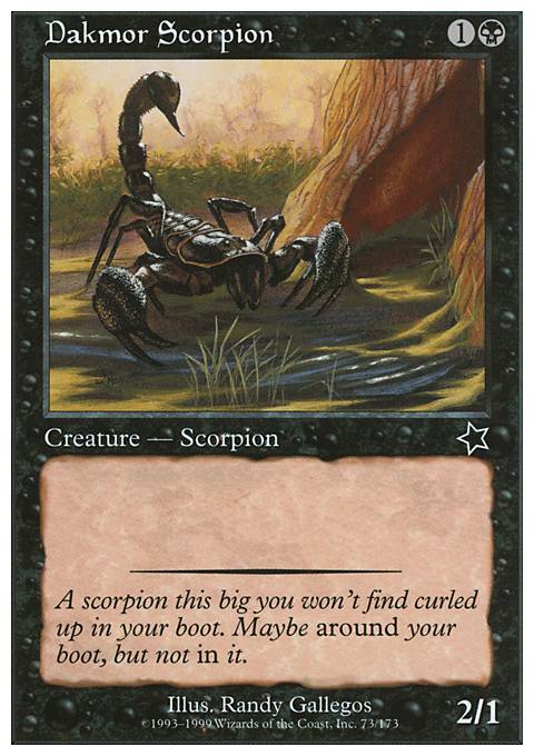 Dakmor Scorpion Dakmor Scorpion