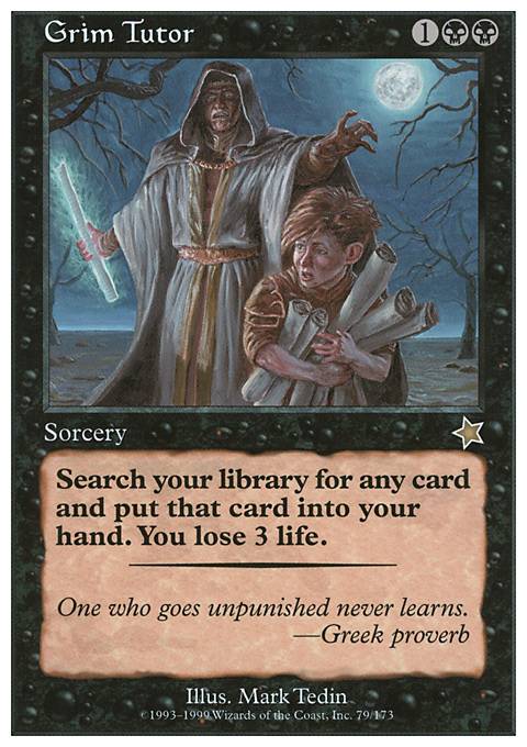Featured card: Grim Tutor