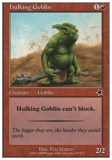 Hulking Goblin Hulking Goblin