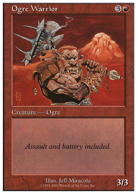 Ogre Warrior Ogre Warrior