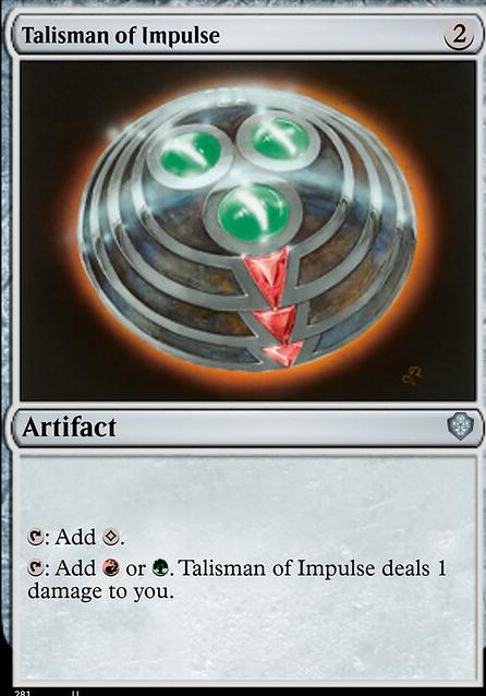 Featured card: Talisman of Impulse