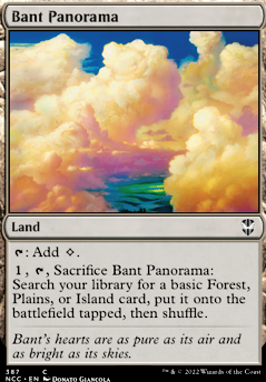 Bant Panorama feature for Yennett, Cryptic Sovereign commander deck