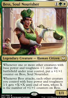 Bess, Soul Nourisher feature for 1/1 Elves (EDH)