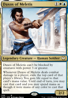 Daxos of Meletis feature for Daxos of Meletis likes your spells EDH