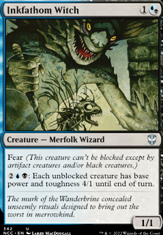 Inkfathom Witch feature for Penny Merfolk