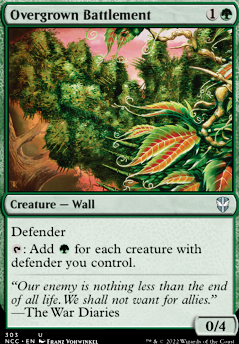 Featured card: Overgrown Battlement