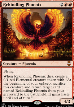 Rekindling Phoenix feature for Look out Rat Tribal, a new jank tribal is here
