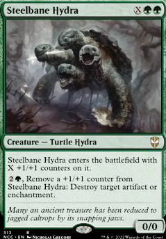 Steelbane Hydra feature for X is the magic number