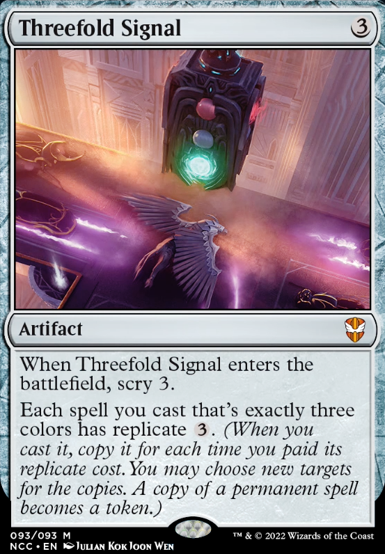 Featured card: Threefold Signal