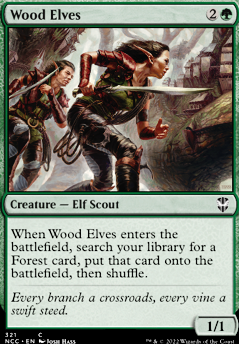 Wood Elves feature for Ivy, Gleeful Curbstomper