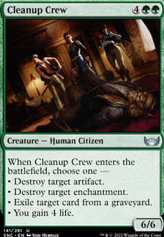 Featured card: Cleanup Crew