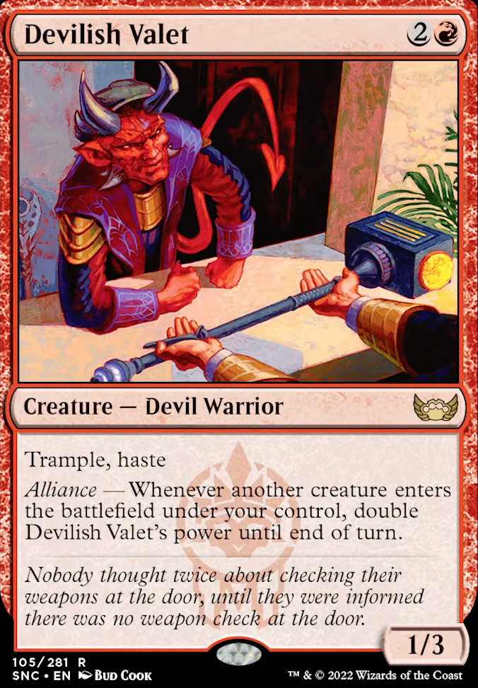 Featured card: Devilish Valet