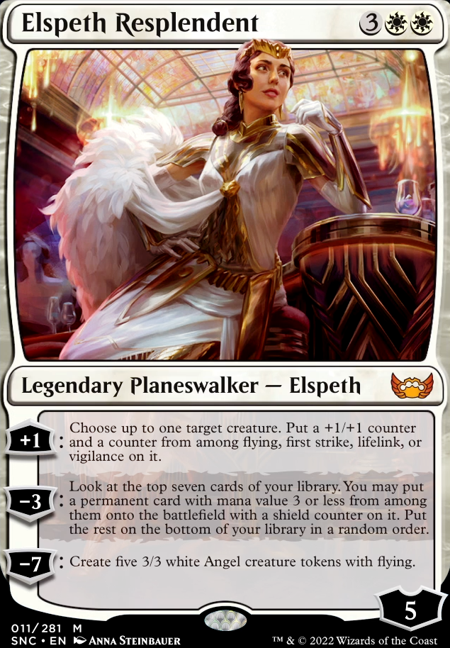 Elspeth Resplendent feature for TIer 1 Competitive  Bant humans