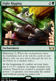 Fight Rigging feature for Street Fighter MTG EDH