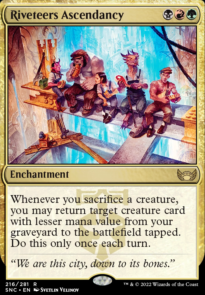 Riveteers Ascendancy feature for Ultimate Riveteers Theme Deck