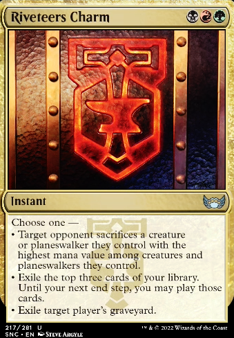 Riveteers Charm feature for Just Gotta Jund 'em Out - 2022 Standard