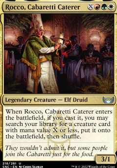 Commander: Rocco, Cabaretti Caterer