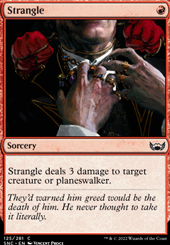 Featured card: Strangle