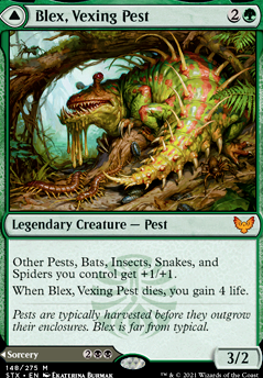 Featured card: Blex, Vexing Pest