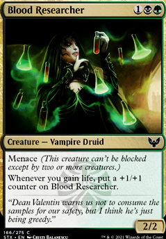 Blood Researcher feature for Renfield and Dracula