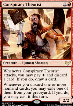 Conspiracy Theorist feature for Spellshaper Madness