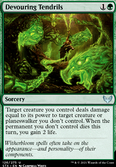 Devouring Tendrils feature for Lathiel Life Gain Beaters