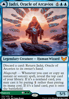 Featured card: Jadzi, Oracle of Arcavios