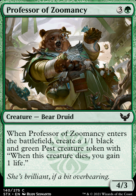 Featured card: Professor of Zoomancy