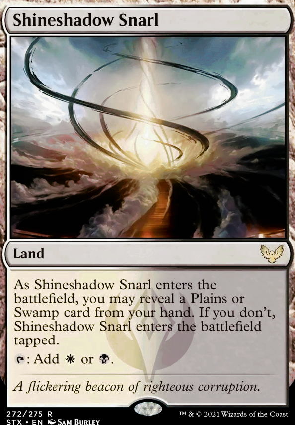 Shineshadow Snarl feature for Garth of MTG