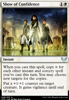 Show of Confidence feature for Standard│Hyper-Budget Selesnya Magecraft ($18)