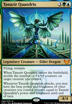 Tanazir Quandrix feature for Simic Grow Tall & Wide