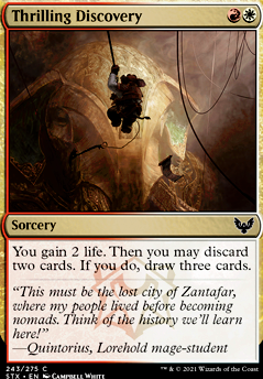 Thrilling Discovery feature for mardu exhume pauper reanimator