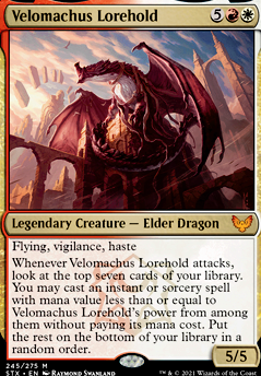 Velomachus Lorehold feature for Velomachus Lorehold Commander Deck (2023-05-12)