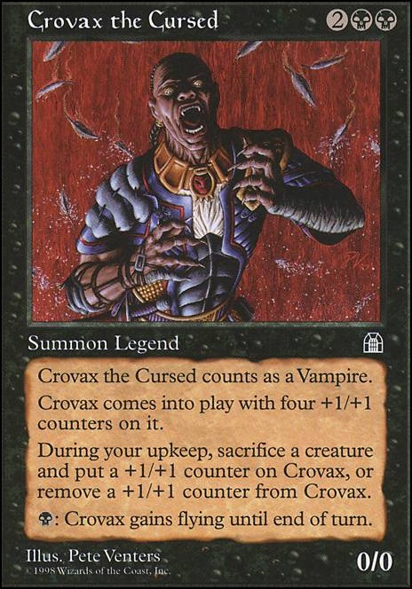 Featured card: Crovax the Cursed